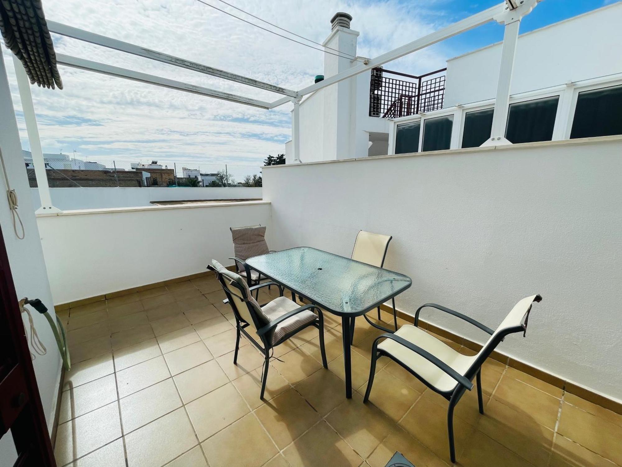 Atico Premium Conil Con 2 Terrazas, Parking, Piscina, Aire Ac Y Wifi -Solo Familias Y Parejas- Lejlighed Conil De La Frontera Eksteriør billede